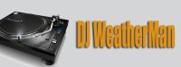 DJ Weatherman on air