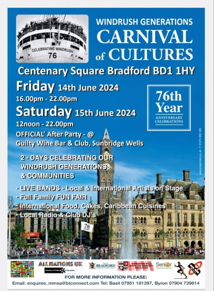 Windrush Generations Carnival Of Cultures 2024